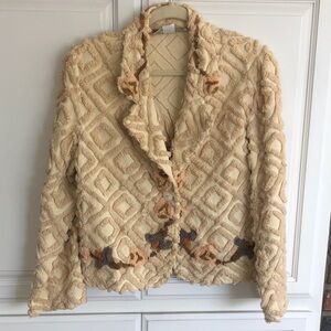 Painted Pony chenille jacket